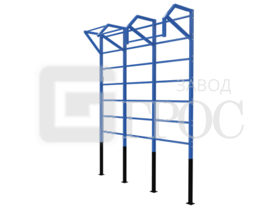 Шведская стенка с навесными турниками - фотография для сайта Владивостоке